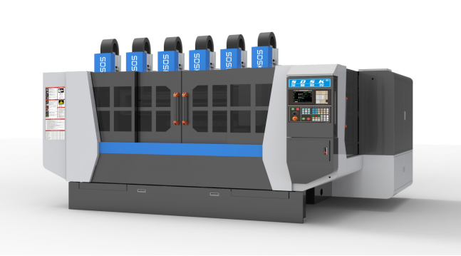新款6軸精雕機/6頭精雕機